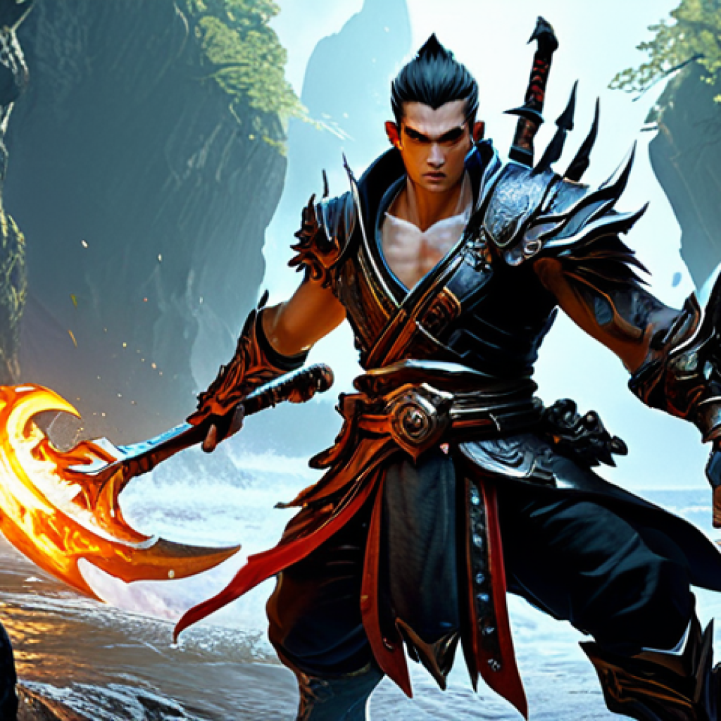 블레이드소울 레볼루션 무공비급 드랍 장소 - Gluttonous Strait Hunting**

"A fully clothed warrior character in Blade & Soul Revolution, engaged ...