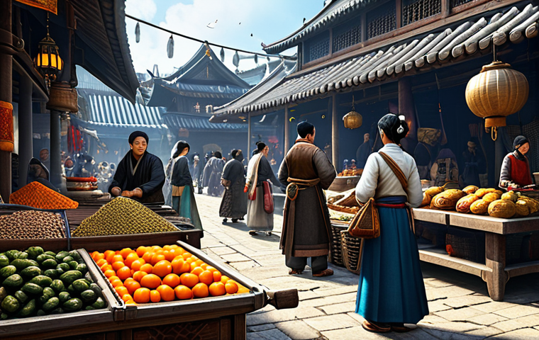 블레이드소울 레볼루션 게임 내 재화 벌기 팁 - A fully clothed warrior in modest attire completing a daily quest in Blade and Soul Revolution, fant...